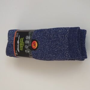 Men's Eddie Bauer Brushed Charcoal Thermal Crew Socks 2-pack